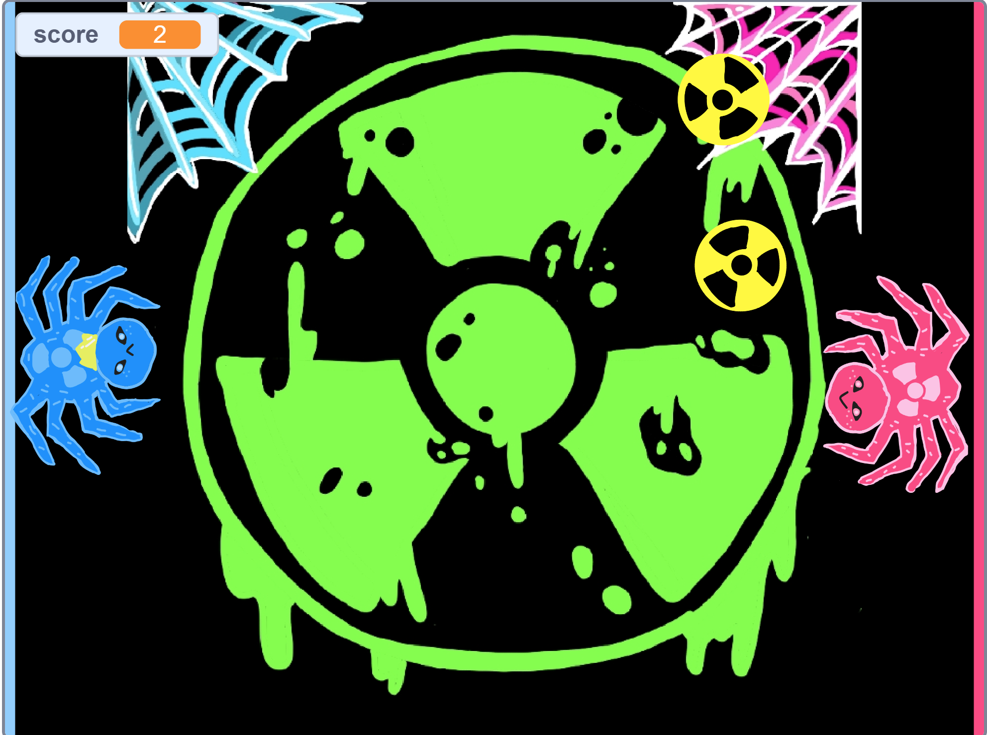 Radioactive Spooder Pong