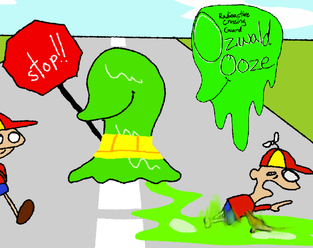 Radioactive Crossing Guard: Ozwald Ooze