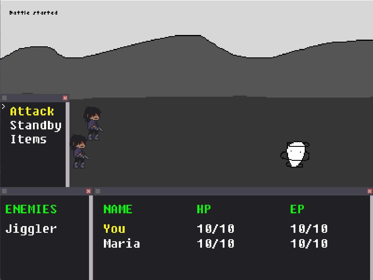 "Unnamed game" - Battle System Test