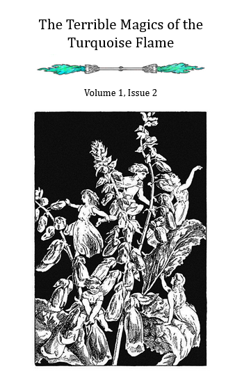 Cover image for The Terrible Magics of the Turquoise Flame, Volume I, Issue 2