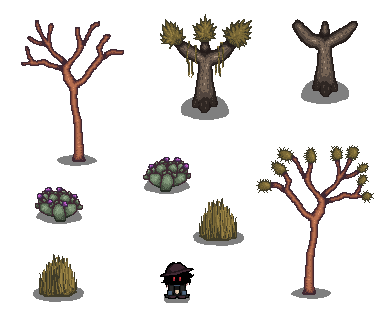 Mojave Plants and Objects
