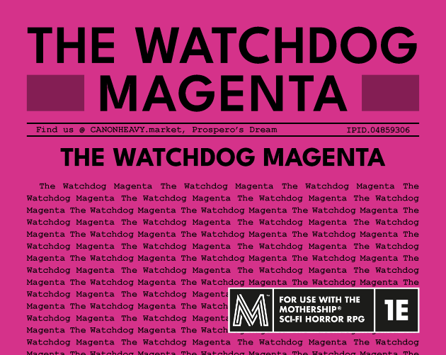 Cover image for The Watchdog Magenta