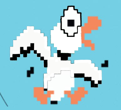 Albino Duck