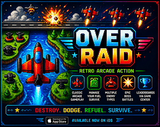 Cover image for OverRaid – Retro Arcade Shooter