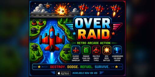 Cover image for OverRaid – Retro Arcade Shooter