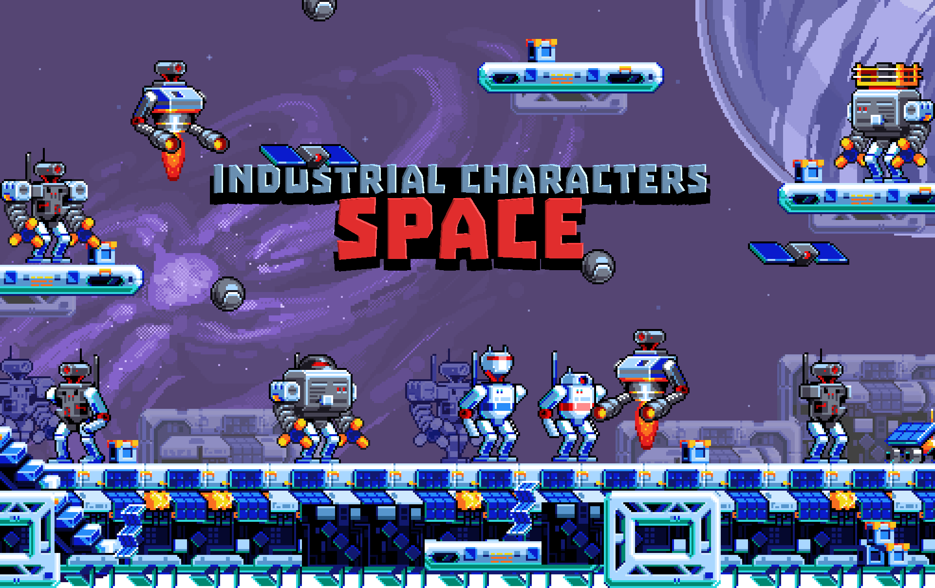Industrial Characters - Space