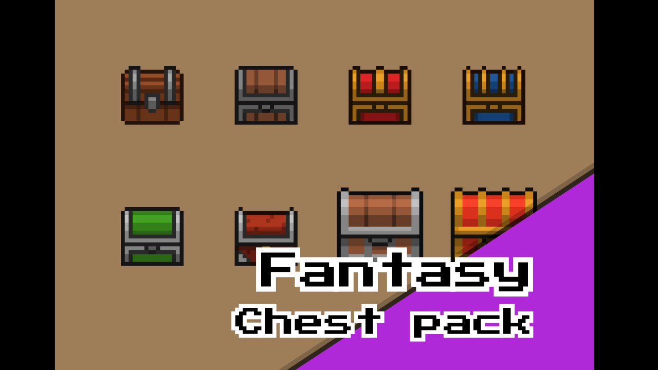 Chest Rpg Html5 Css Fantasy Chest Pack – 8 Chests by Maru