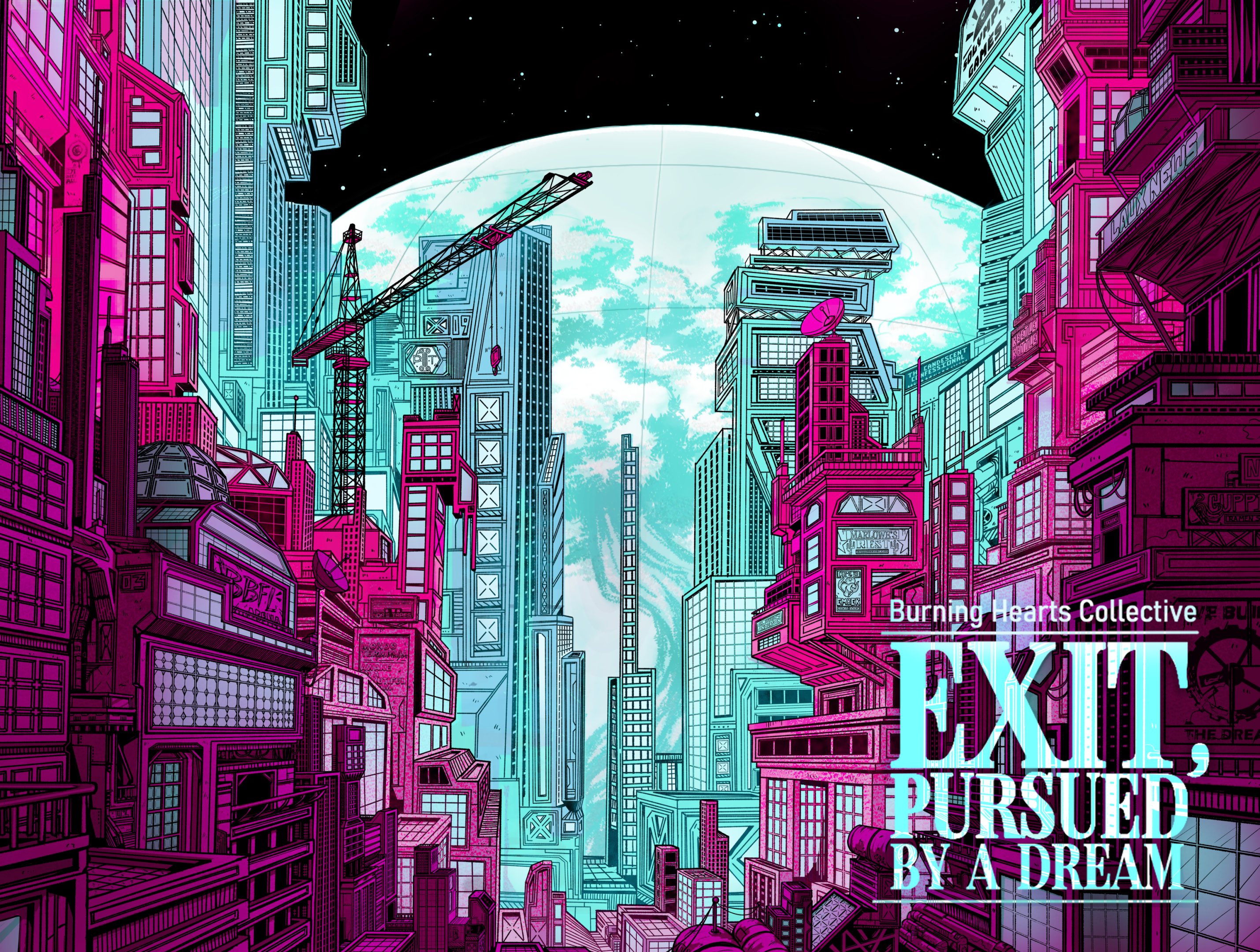 Cover image for Exit, Pursued By A Dream