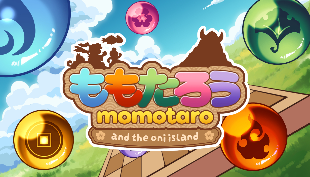 Cover image for Momotaro and the Oni Island
