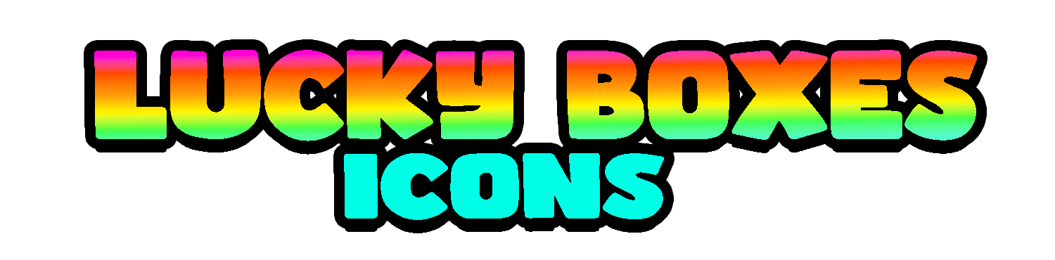 2D Roblox Lucky Boxes Icons