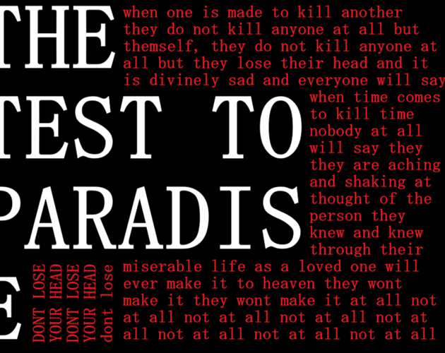 Cover image for The Test to Paradise