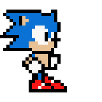 Sonic pixel art