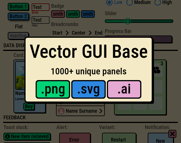 Vector GUI Base