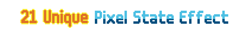 Status Effect Stack Pixel Art Status Effect Bundle - 21 Unique Animated Effects by ...