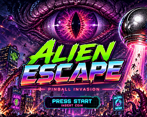Alien Escape Pinball cover
