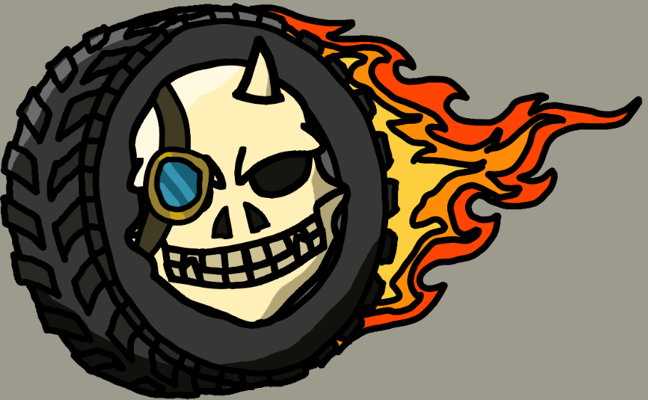 Burning Rubble