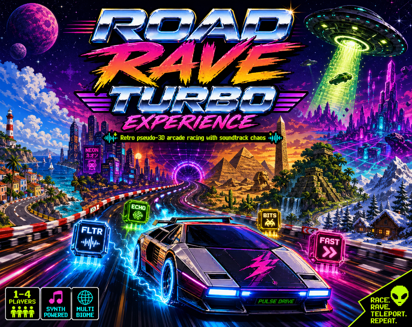 Rad Rave Road Rave Turbo Experience by 3styles