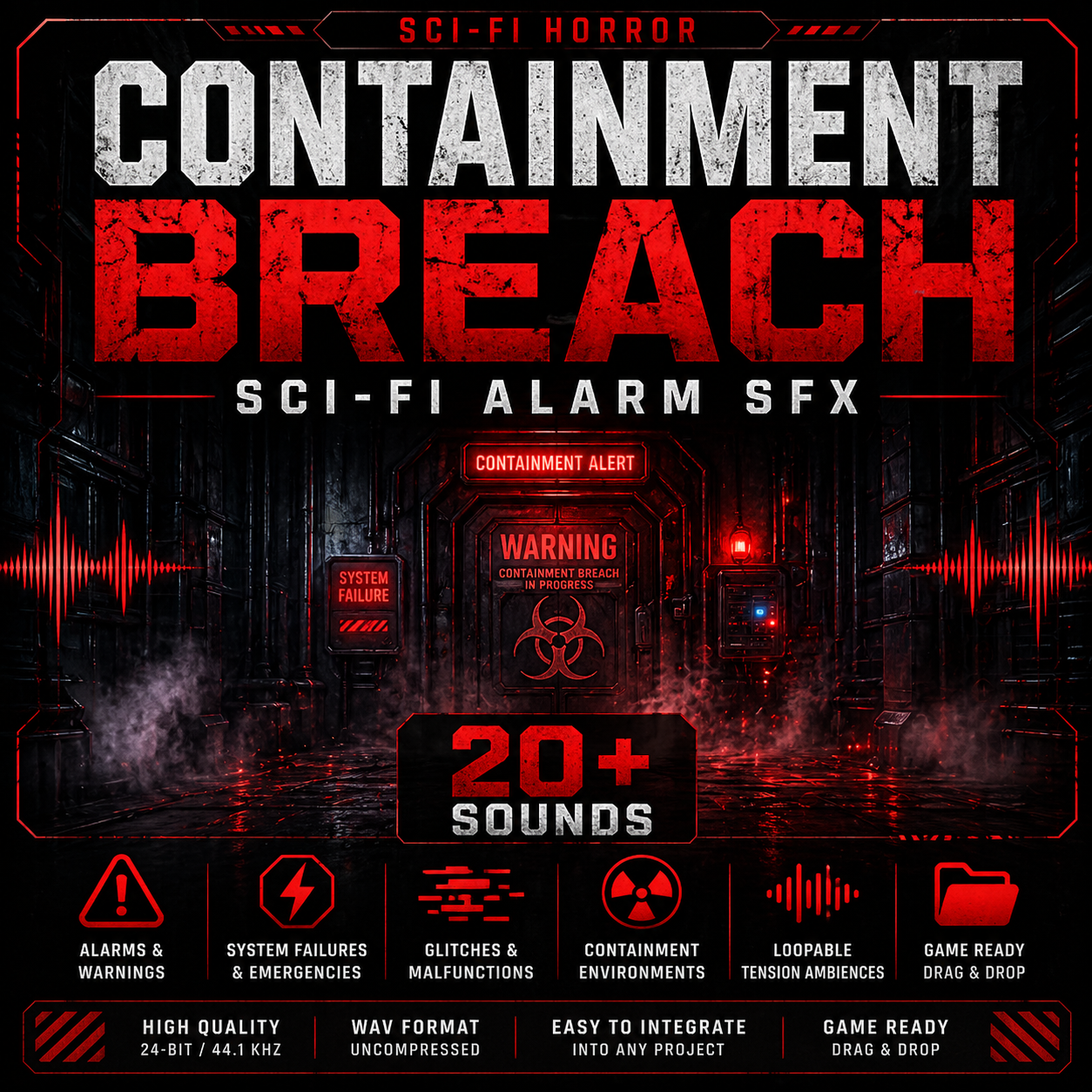 SCI-FI ALARM & CONTAINMENT SFX – ALERTS, FAILURES & EMERGENCY SYSTEMS ...