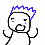 A stick doodle avatar