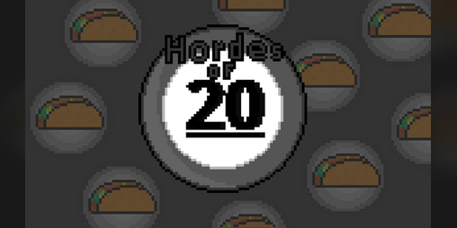 Cover image for Hordes Of 20 a 20 MB Game!