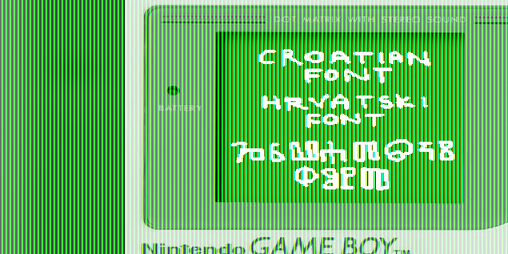 Cover image for Croatian Font for GB