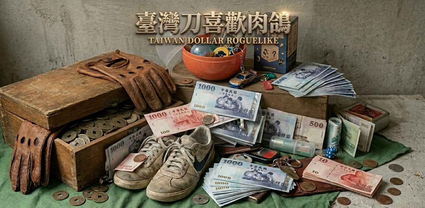 臺灣刀喜歡肉鴿 TAIWAN DOLLAR ROGUELIKE