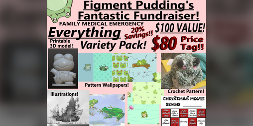 Cover image for Everything and the Kitchen Frog for Fig's Fantastic Fundraiser!