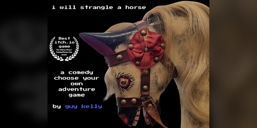 Cover image for i will strangle a horse