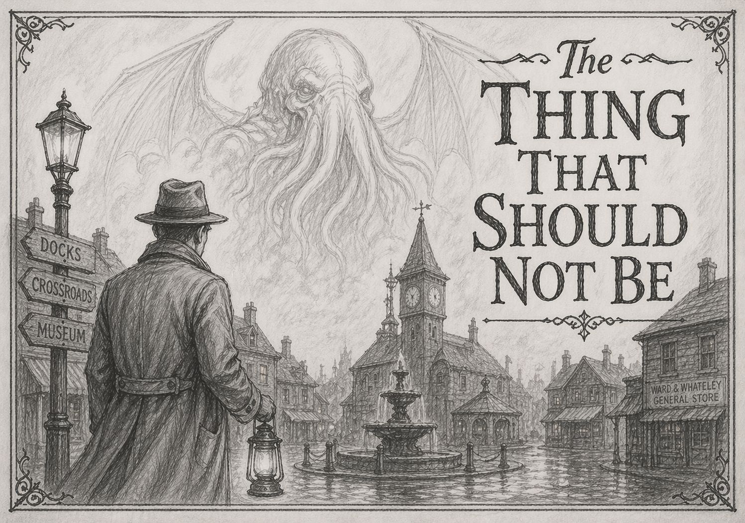 Portada de The Thing That Should Not Be