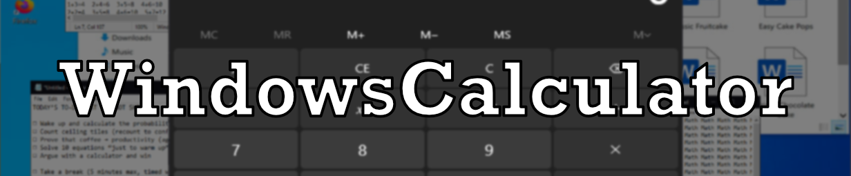 Windows Calculator