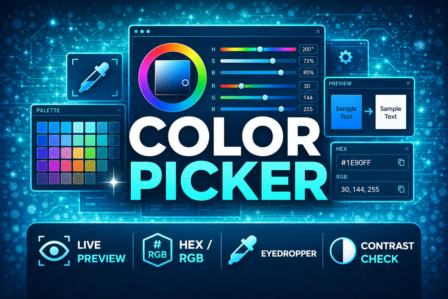 CT_ColorPicker — Fast Desktop Color Tool for Game Devs | 🎨 Launch Promo ...