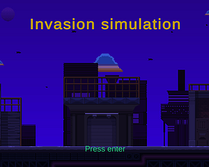 Invasion simulation cover