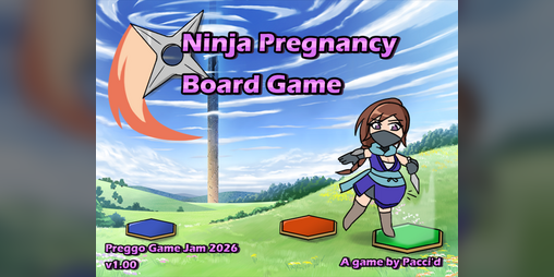 Cover image for Ninja Pregnancy Board Game