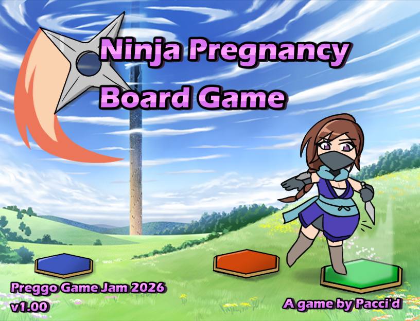 Cover image for Ninja Pregnancy Board Game