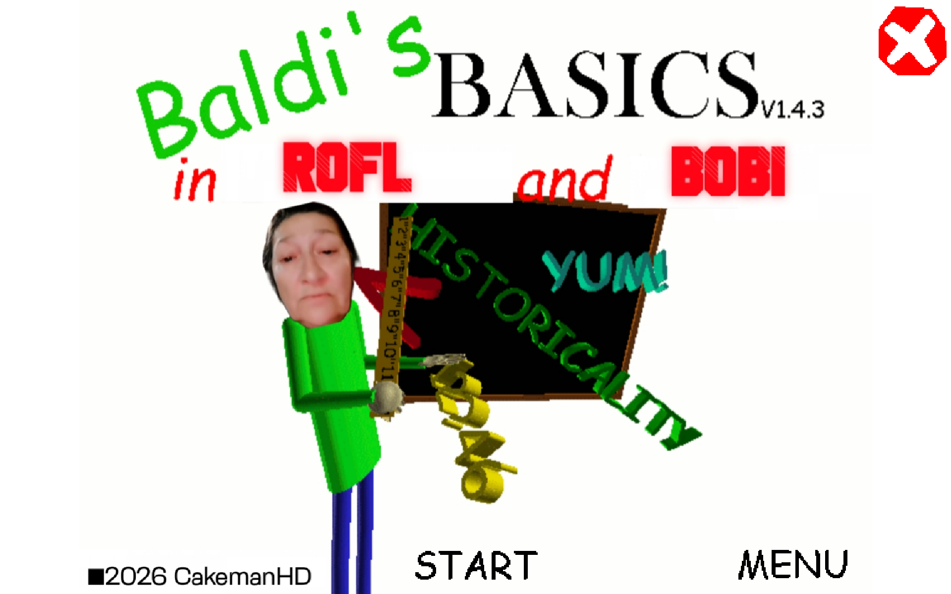 Baldi's Basics in ROFL and BOBI (RUS VERSION)