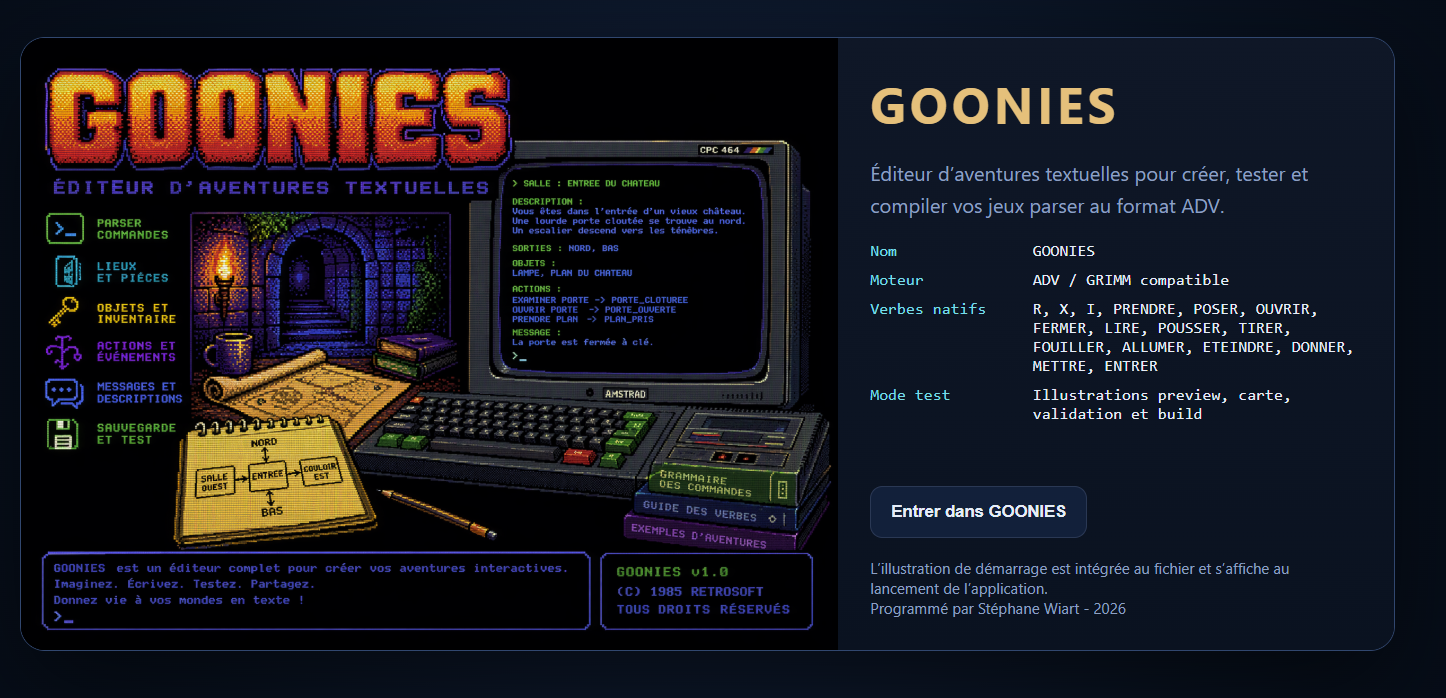 Cover image for GOONIES - CPC