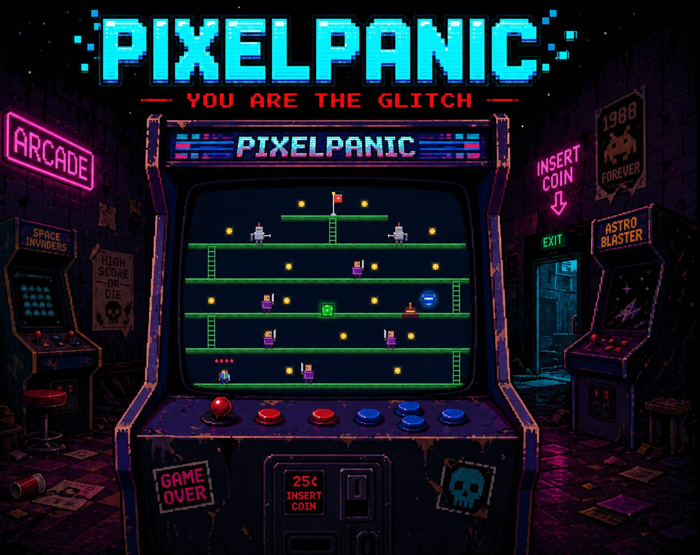 Cover image for PixelPanic