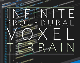 Infinite Voxel Terrain Engine for Unity