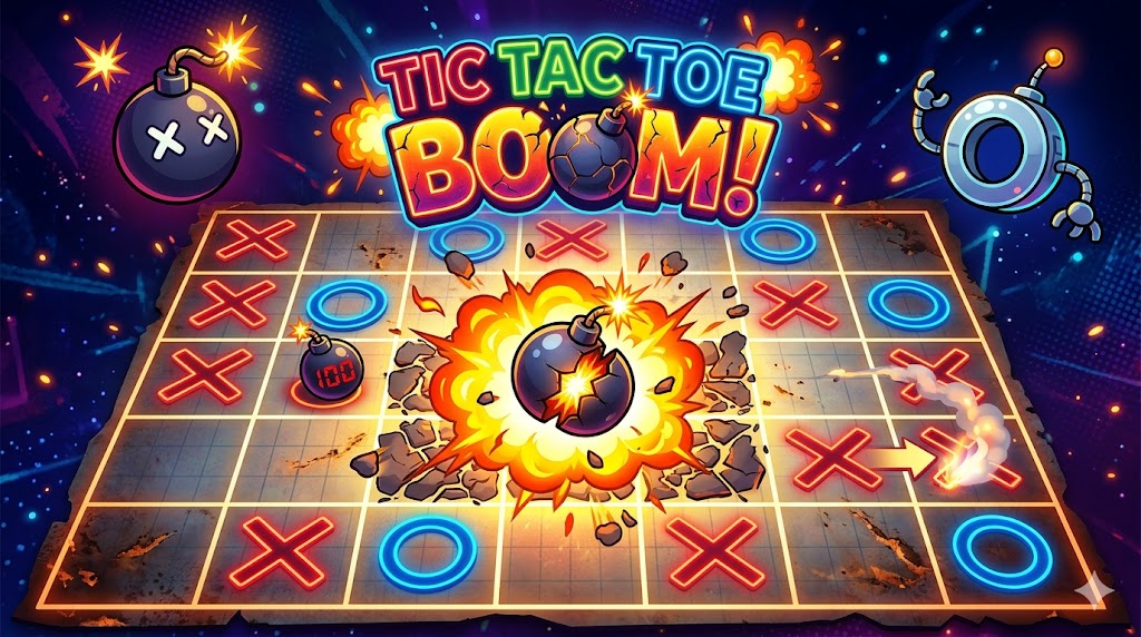 Tic Tac Toe BOOM!