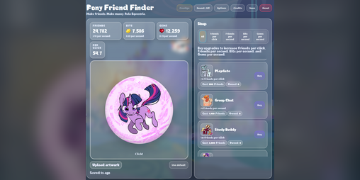 Cover image for Pony Friend Finder [Game]