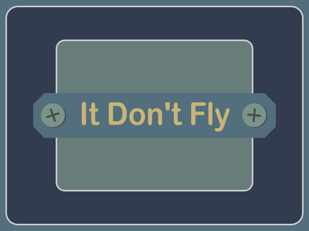 Cover image for It Don't Fly