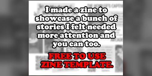 Cover image for Story Showcase Zine Template