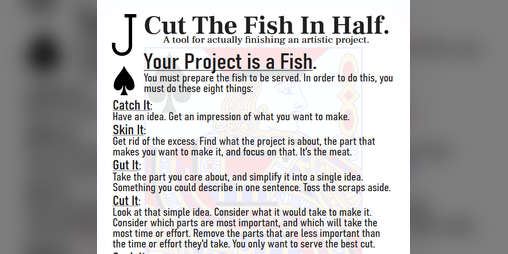 Cover image for Cut The Fish In Half (A 52/52/52 Tool)
