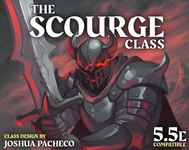 Cover image for THE SCOURGE CLASS - DND 5.5E