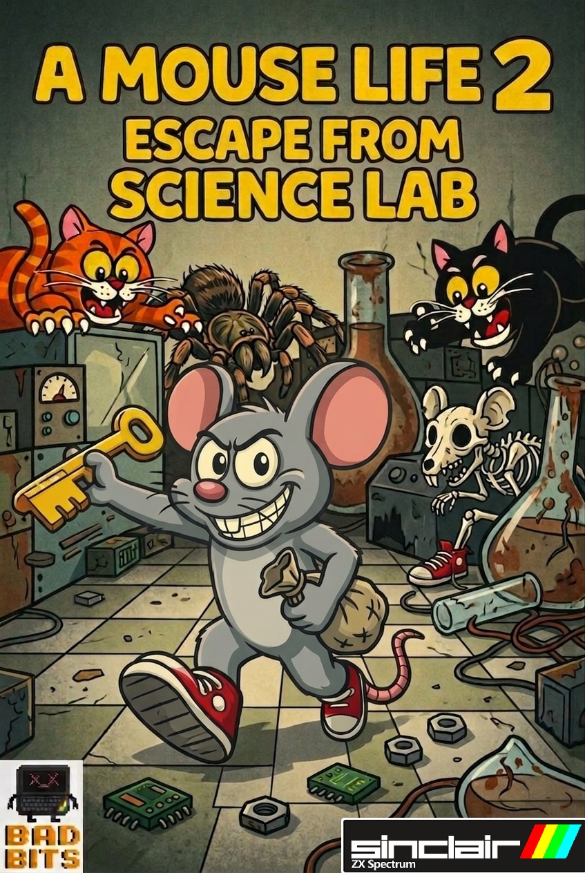 Cover image for A mouse life 2: Escape from science lab