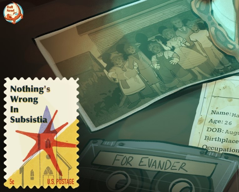 Cover image for Nothing's Wrong in Subsistia