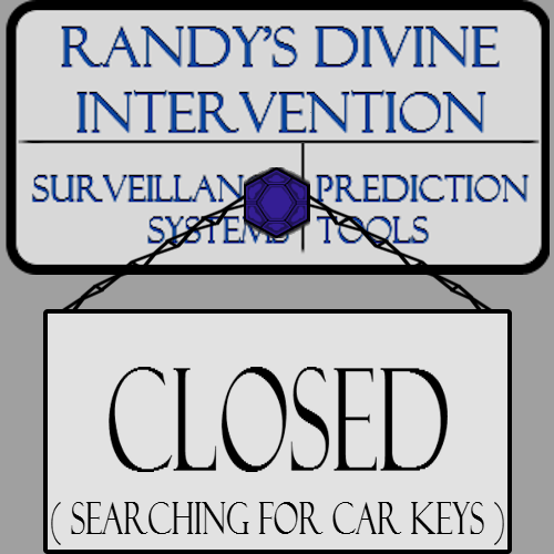 Randy's Divine Intervention : The Search for Car Keys
