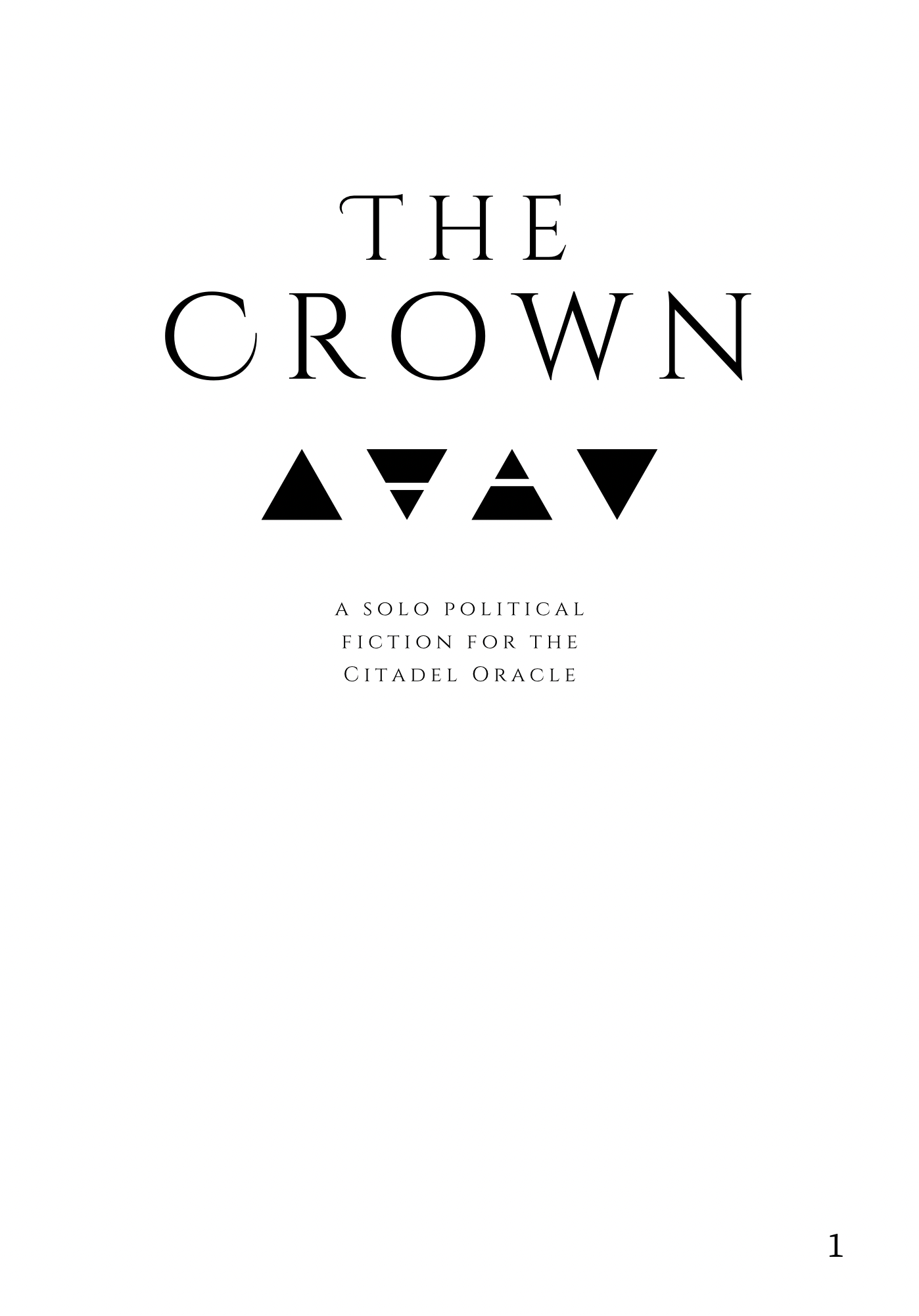 Cover image for The Crown