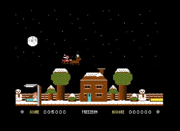 Cover image for FREEZE64 - Free Commodore C64 Christmas Game