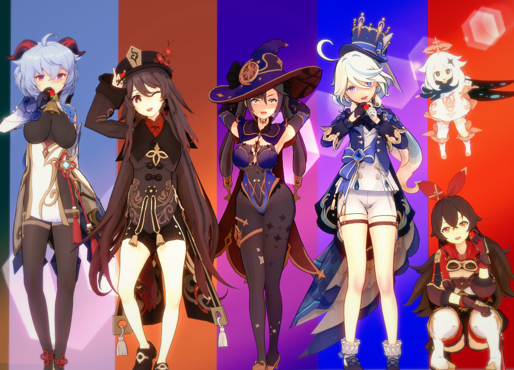 Cover art for Genshin Hotel: World by Mindusky support — adult visual novel